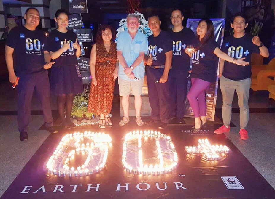 Novotel Yogyakarta Peringati Earth Hour 2019