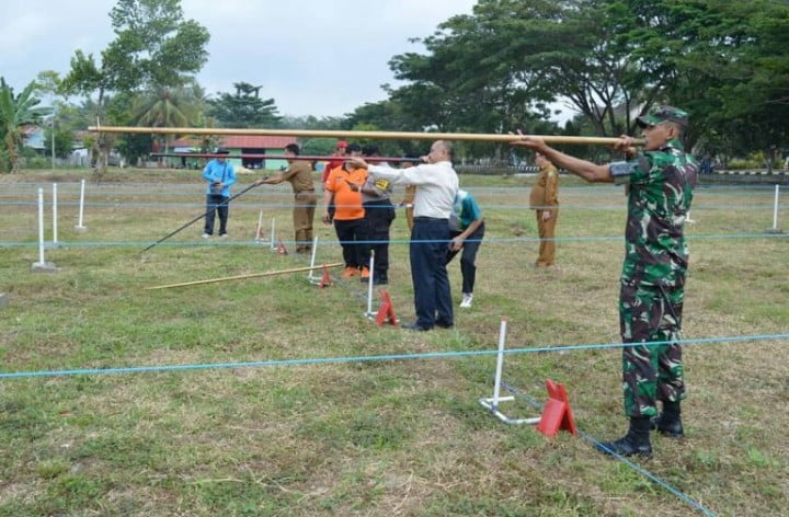Hidupkan Kembali Olahraga Tradisional, Kodim 0912/Kutai Barat Gelar Lomba Panahan Sumpit