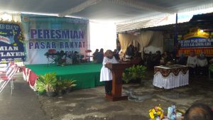 Telan Anggaran 8,9 Miliar, Pasar Rakyat Playen Diresmikan Bupati