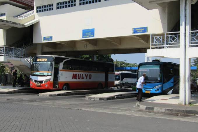 Jelang Bulan Ramadhan, Kedatangan Bus di Terminal Giwangan Menurun