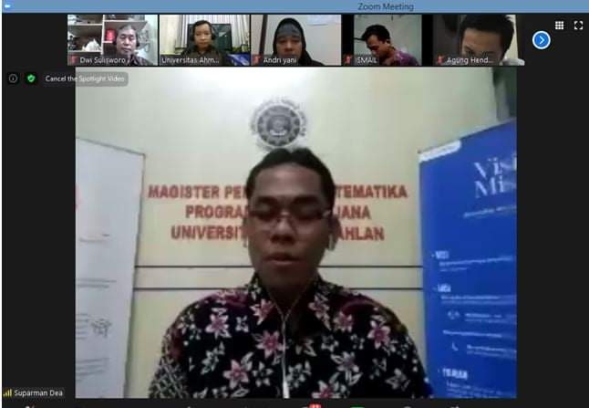 MPMAT UAD Yogyakarta Adakan Pelatihan Pengembangan SSP Berbasis LMS