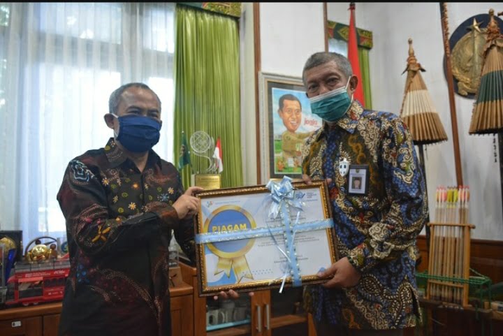 Lampaui Target Sensus Penduduk Online, Pemkot Yogyakarta Raih Penghargaan