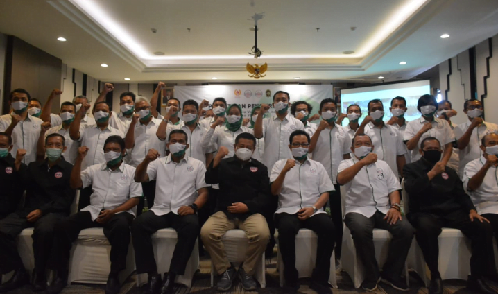 Pengukuhan Pengurus PBVSI Kota Yogyakarta Periode 2020-2024