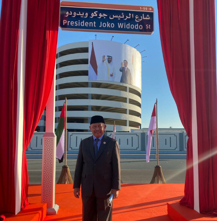 Pemerintah UEA Resmikan Jalan Presiden Joko Widodo di Abu Dhabi