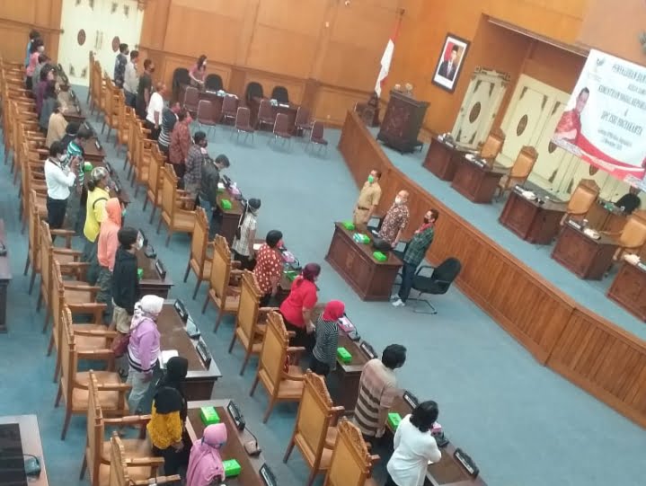 Kemensos RI Bekerjasama dengan ISRI Kota Yogyakarta Salurkan Bantuan Sembako