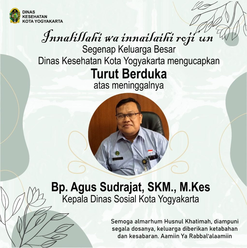 Kepala Dinas Sosial Kota Yogyakarta Meninggal Dunia Positif Covid-19, Pemkot Berduka