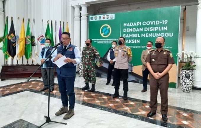 Antisipasi Penyebaran Covid-19, Gubernur Jabar Larang Perayaan Tahun Baru