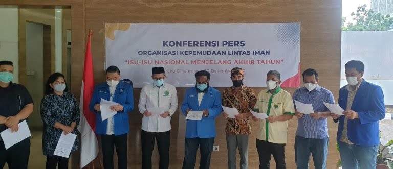 Organisasi Kepemudaan Lintas Iman Sikapi Isu Nasional Jelang Akhir Tahun