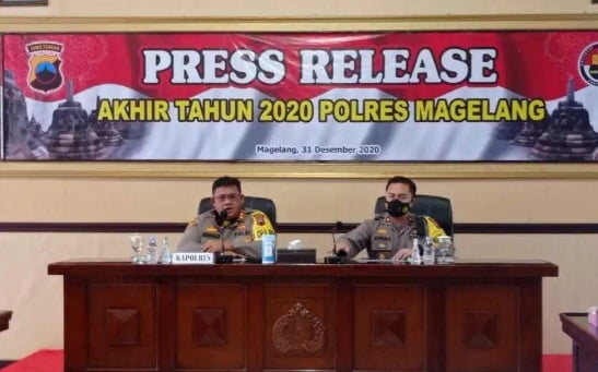 Kapolres Imbau Warga Tidak Menggelar Perayaan Malam Tahun Baru