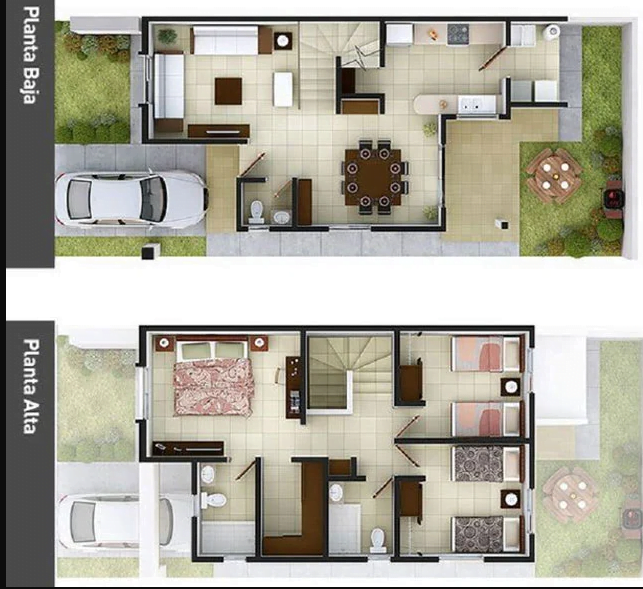 Desain Rumah Minimalis 2 Lantai 6×12 untuk Wujudkan Hunian Impian