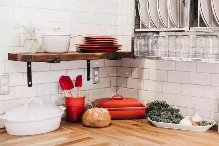 Inspirasi Model Rak Dinding Dapur Untuk Hunian Minimalis