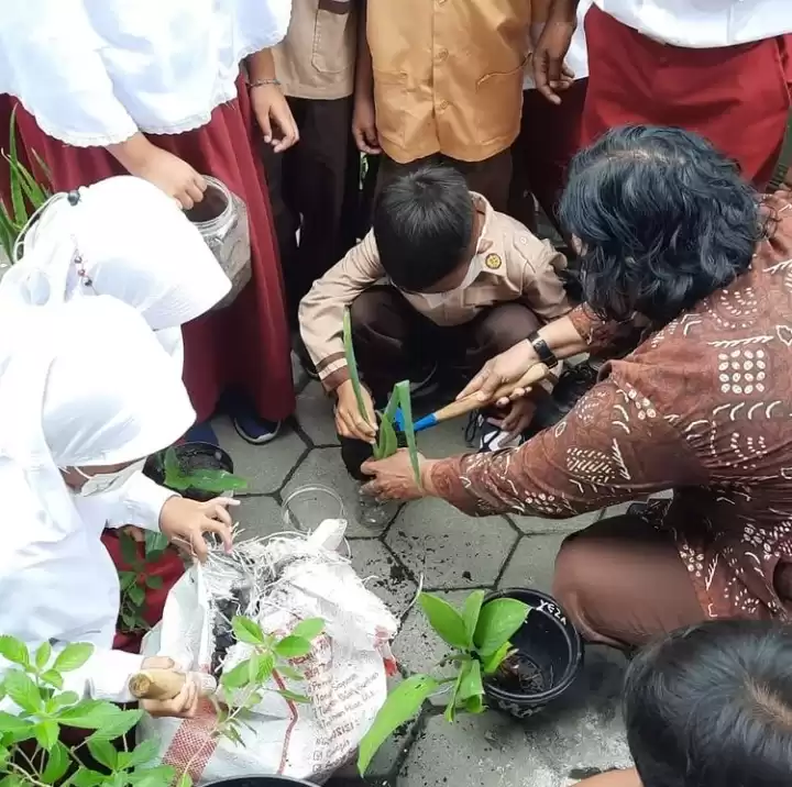 Menjaga Kelestarian Bumi, SD Negeri Balirejo Gaungkan Sekolah Zero Waste