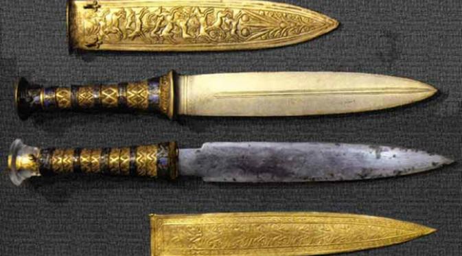 Menyerupai Keris Jawa, Belati Milik Firaun Mesir Terbuat dari Meteorit
