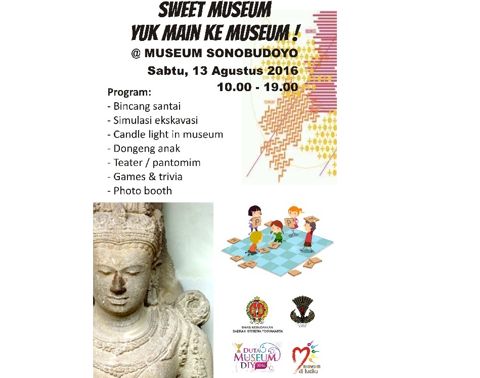 Sweet Museum / Yuk Main ke Museum, Upaya Museum Sonobudoyo Tarik Pengunjung