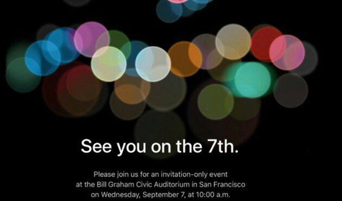 Apple Sebar Undangan Resmi Peluncuran iPhone 7