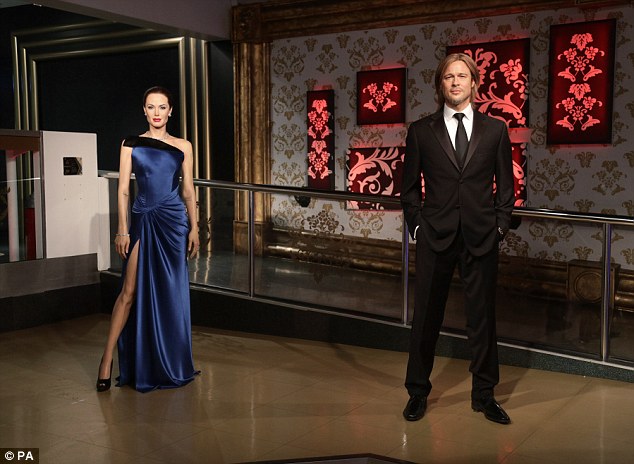 Museum Madame Tussauds Pisahkan Patung Lilin Brad Pitt dan Angelina Jolie