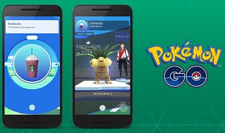 Gerai Starbucks di Amerika Jadi Poke-stop dan Gym Pokemon GO