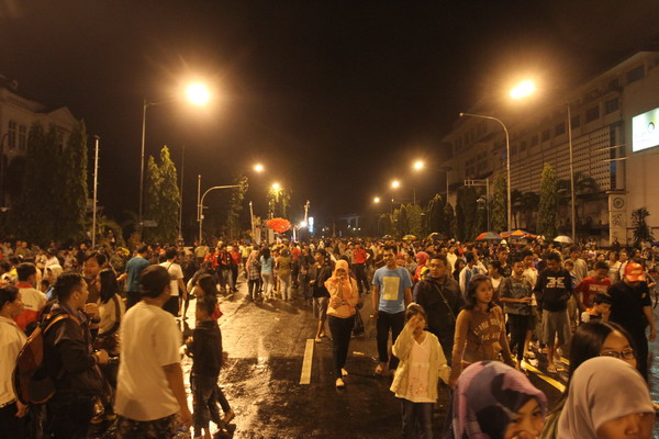 Becak dan Andong Boleh Masuk di Car Free Night Jalan Malioboro pada Malam Pergantian Tahun