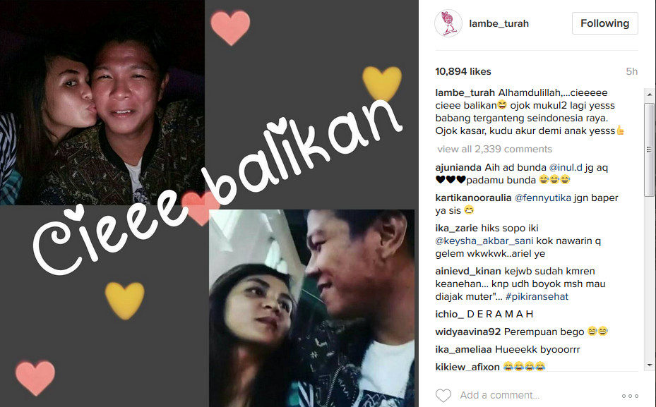 Usai Dibogem, Istri Akur Lagi dengan Andika ‘Kangen Band’, Ini Komentar Gregetan Netizen!
