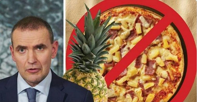 Ya Ampun! Presiden Islandia Larang Pizza Ber-topping Nanas?