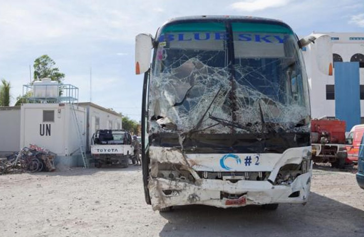 Bus di Haiti Dirusak Massa Usai Tabrak Puluhan Pengguna Jalan