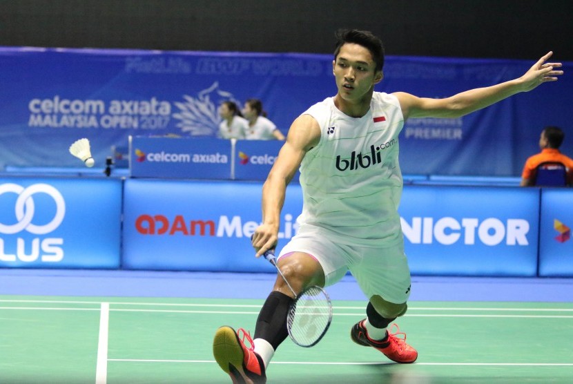 Jonathan Gagal Bendung Lin Dan