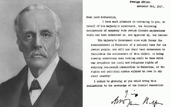 Inggris Tolak Minta Maaf Kepada Palestina Terkait Masalah Deklarasi Balfour