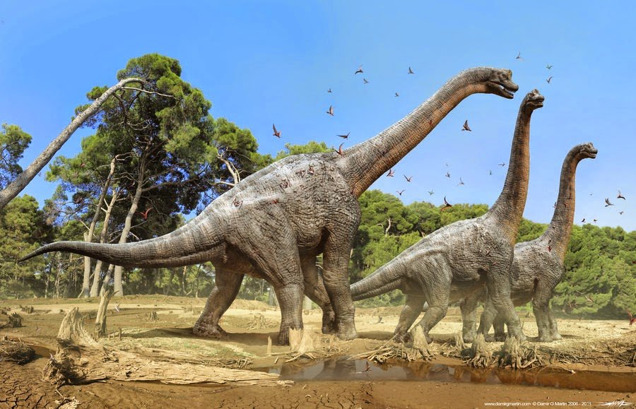 Terungkap, Dinosaurus Terbesar di Dunia Berasal dari Negara Ini