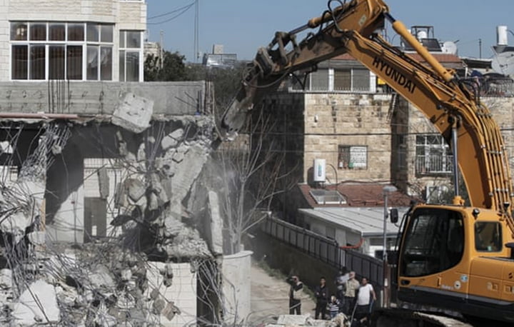 Israel Robohkan Paksa Rumah Warga Palestina di Yerusalem Timur