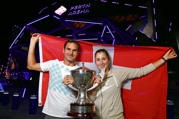 Federer dan Bencic Sukses Persembahkan Hopman Cup Untuk Swiss
