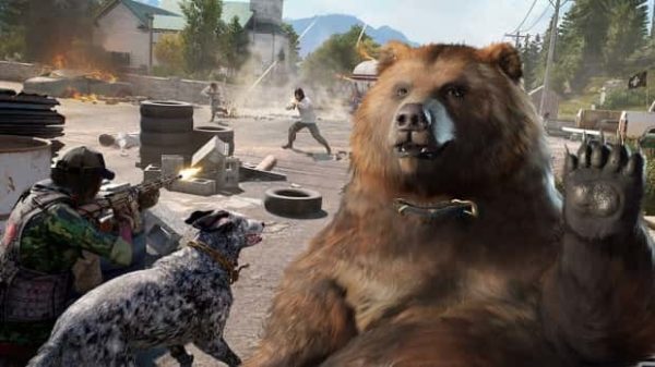 Ngapain ya, Beruang ini di Far Cry 5?