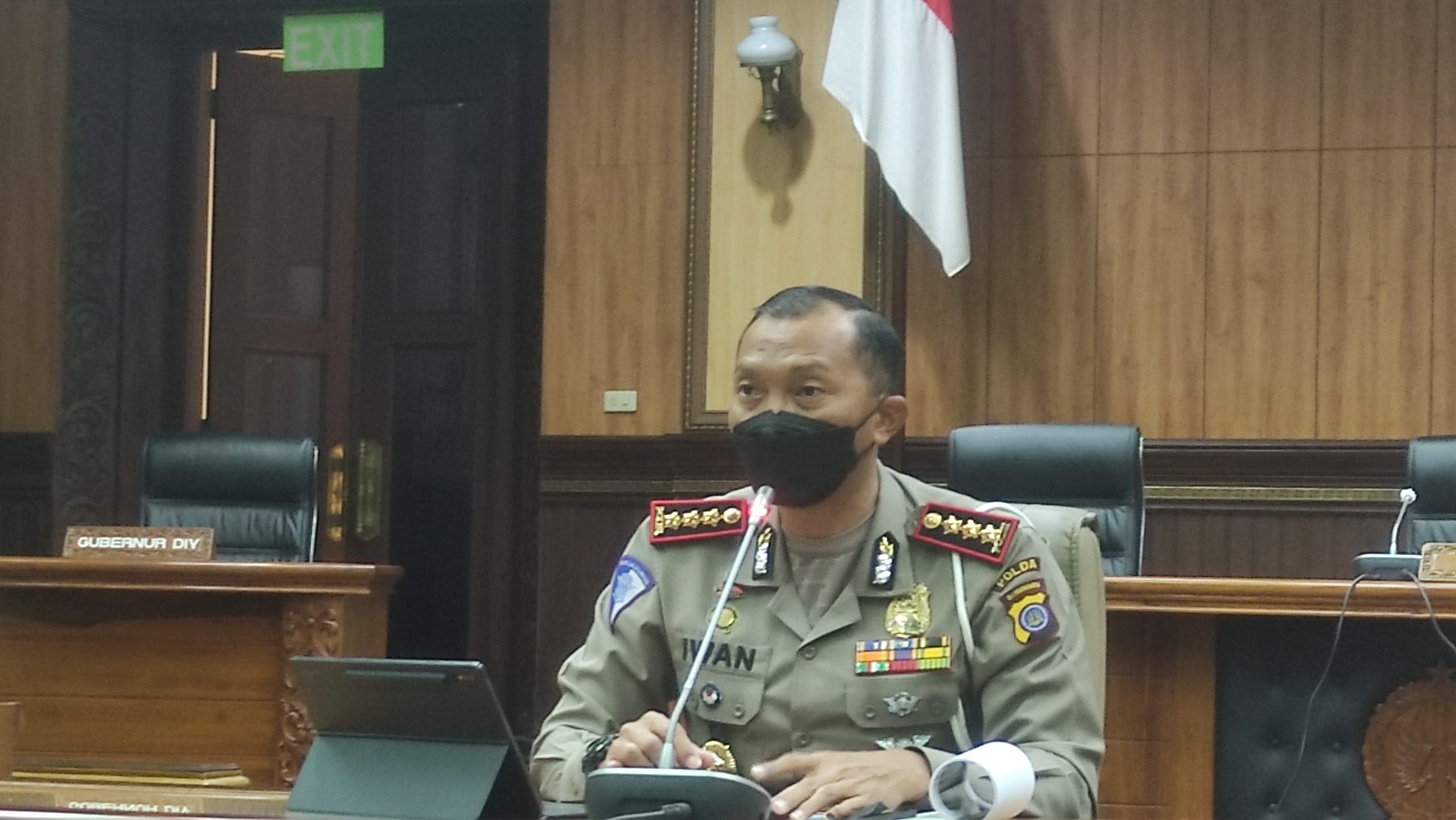 Yogyakarta Bakal Banjir Kendaraan di Libur Lebaran Dirlantas Polda DIY Kombes Pol Iwan Saktiadi (foto: Deny Hermawan)
