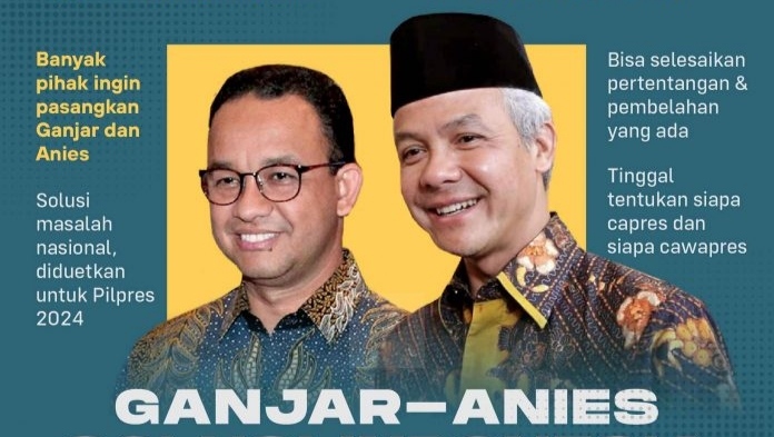 Elektabilitas Ganjar-Anies Meningkat Sejak Oktober 2020