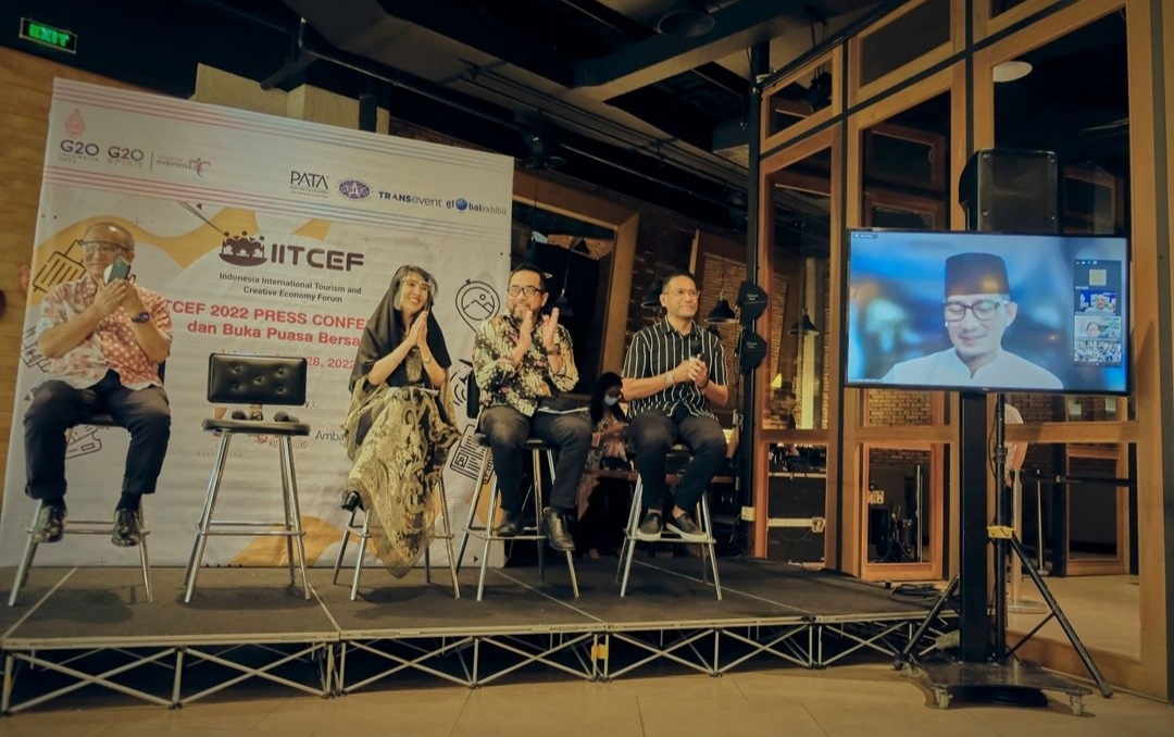 Pameran Wisata IITCEF Resmi Diluncurkan, Jadi Bagian G20 Spirit Peluncuran IITCEF 2022 (foto: IG Transevent)