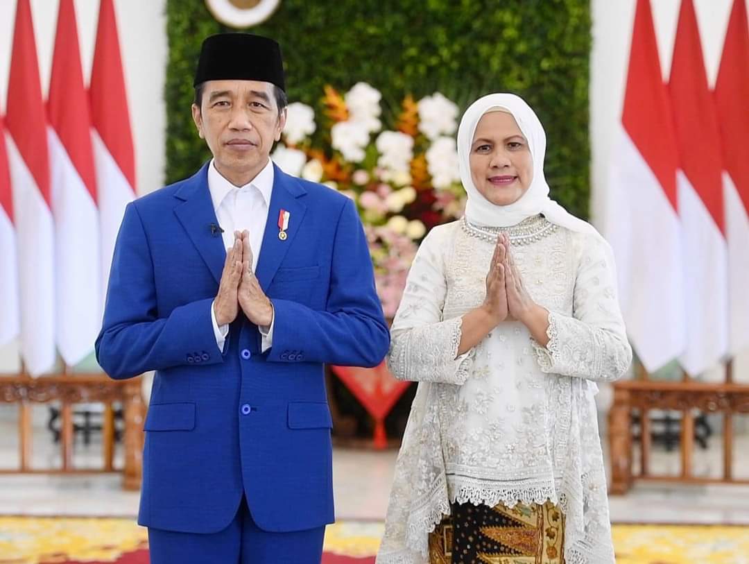 Presiden Jokowi Ucapkan Selamat Idul Fitri dari Jogja
