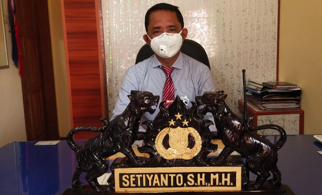 Polisi: Acara Halalbihahal Berujung Rusuh di Blora Tak Berizin AKP Setiyanto (foto: Polres Blora)