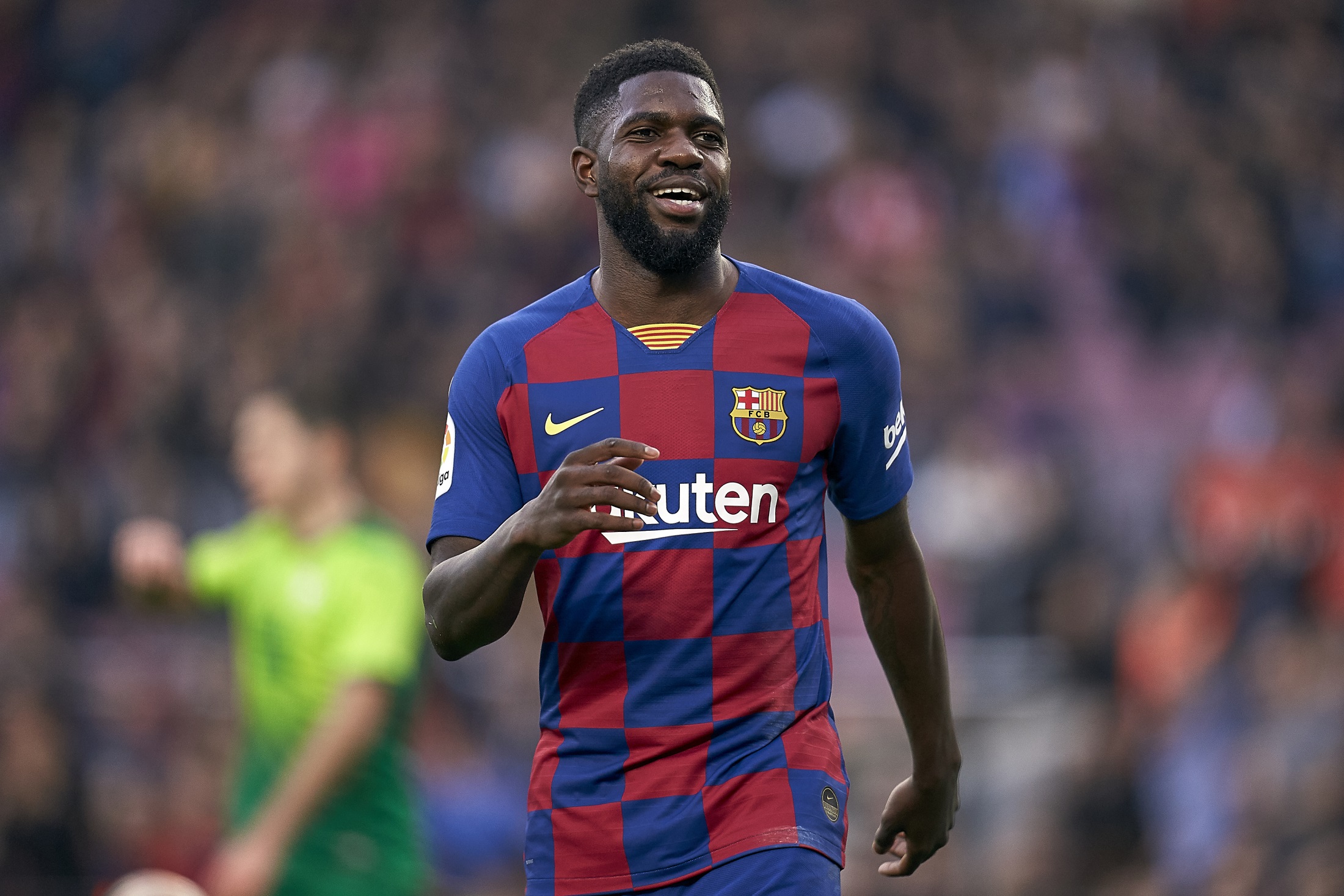 Profil Bek Samuel Umtiti yang Makin Merosot di Barcelona samuel umtiti
