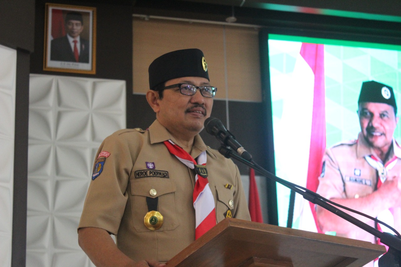 Pramuka Diminta Mampu Berkontribusi di Bidang Pertanian Ketua Kwarcab Gerakan Pramuka Kota Jogja Heroe Poerwadi. (foto: ist)