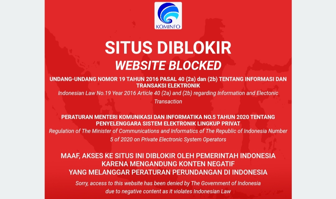 Emoh Daftar, Dota Hingga Yahoo Diblokir Kominfo Tampilan Yahoo.com setelah diblokir (screenshot)