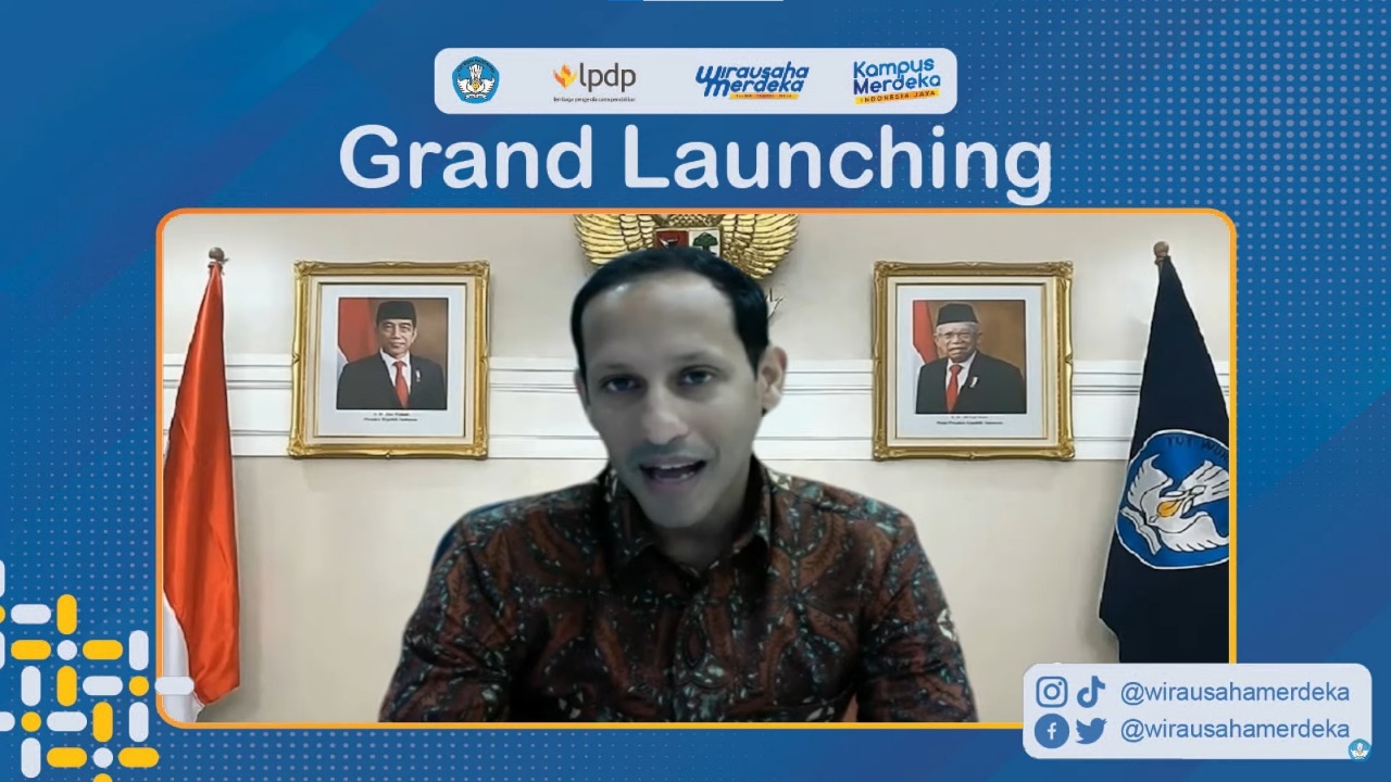 Kemendikbudristek Resmi Luncurkan Program Wirausaha Merdeka