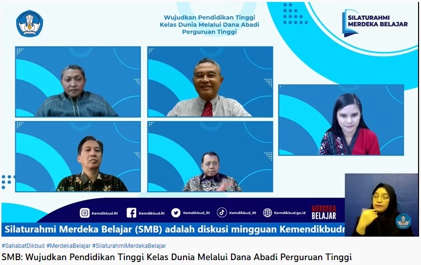 Dana Abadi Perguruan Tinggi Wujudkan Pendidikan Tinggi Indonesia Kelas Dunia