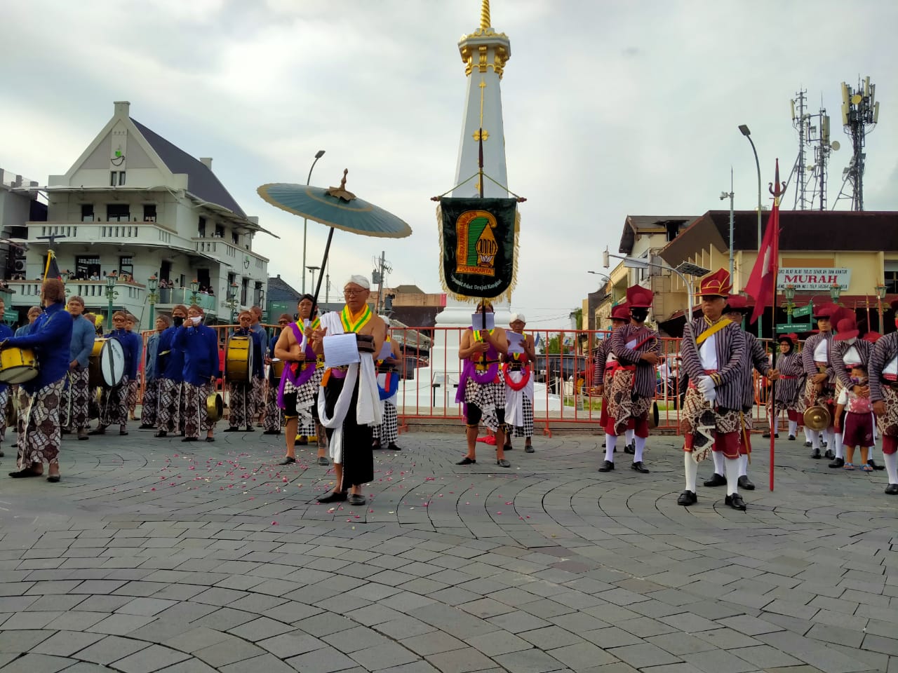 Masyarakat Jogja Gelar Doa untuk Ganjar Pranowo di Tugu Pal Putih
