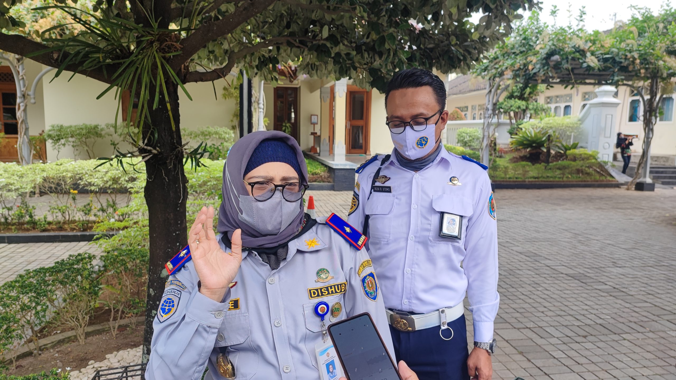 Jalanan Jogja Padat Lagi, Dishub Lakukan Sosialisasi di Ring Road Kepala Dishub DIY, Ni Made Dwipanti Indrayanti (foto: Deny Hermawan)