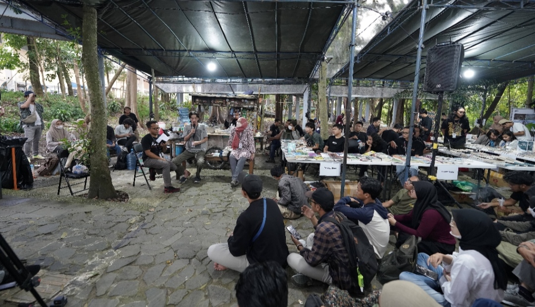 Catatan Sastra dalam FKY 2022 Diskusi sastra FKY 2022, Jumat (16/9/2022) petang - (foto: ist)