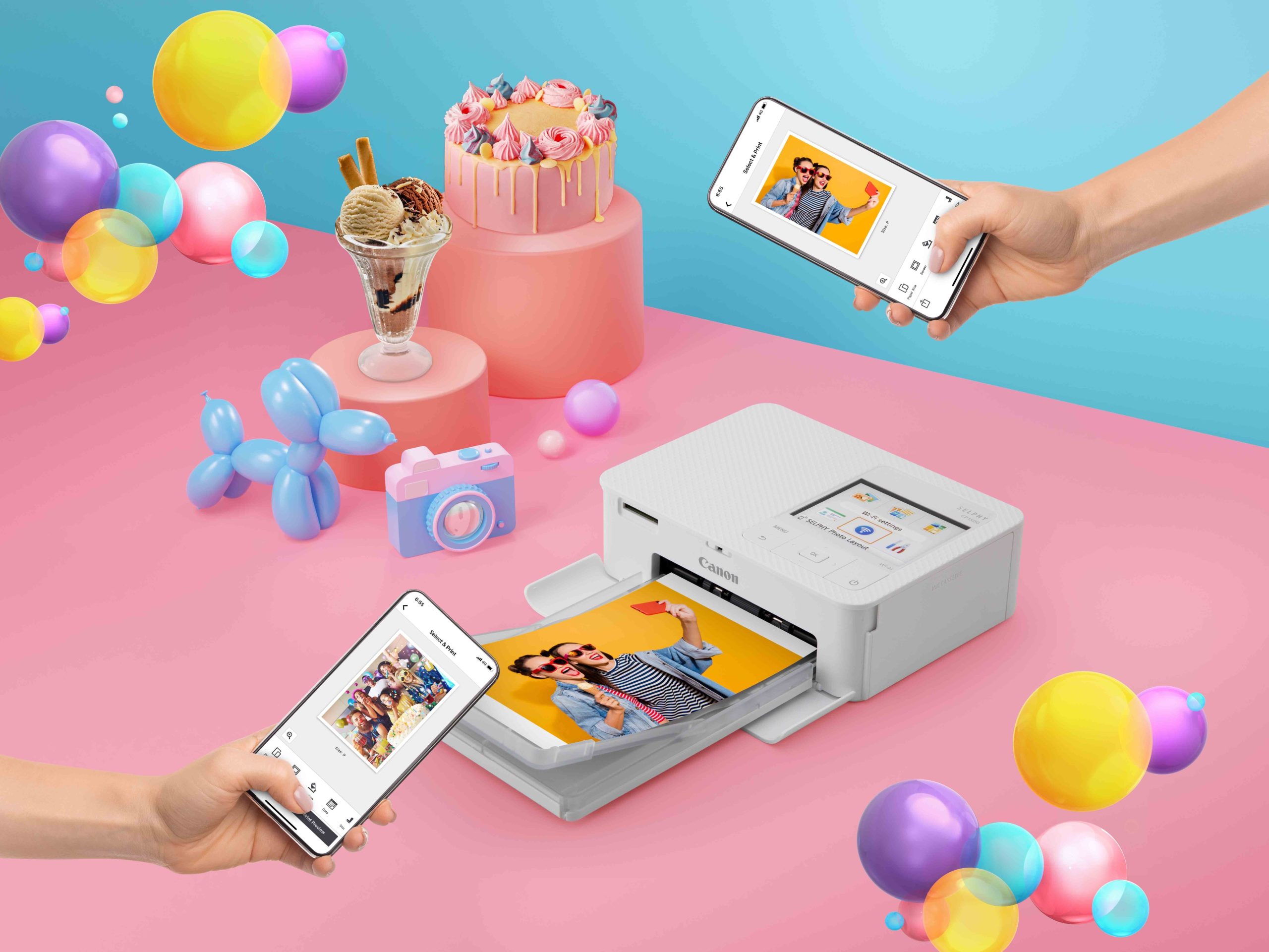 Printer Foto Portabel Canon SELPHY CP1500 Cetak Cepat dan Mudah Foto Berkualitas