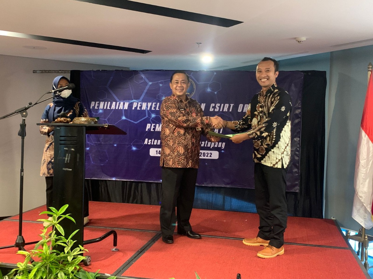 Kemendikbudristek Raih Penghargaan dari BSSN terkait Keamanan Siber