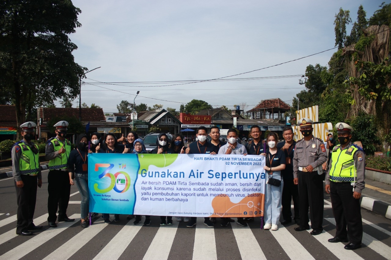 PDAM Sleman Kampanye Pentingnya Air Bersih ke Masyarakat