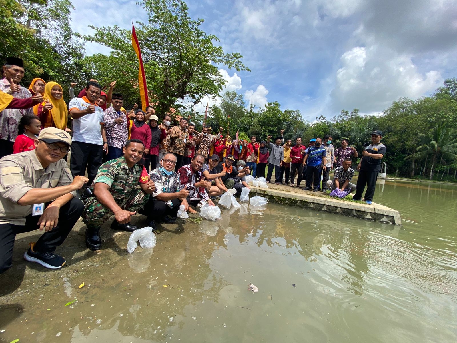DKP Gunungkidul Lepas 400 Ribu Benih Ikan ke 20 Telaga