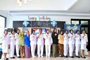 Syukuran Hut Kowal ke-60 di Lanal Banjarmasin