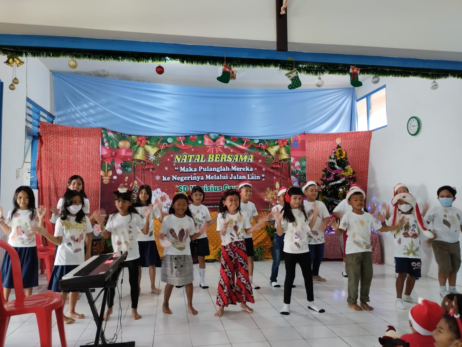 Kemeriahan Perayaan Natal di SD Kanisius Gayam 1 Yogyakarta